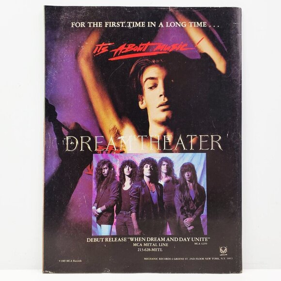 RIP Magazine DRI Living Colour Anthrax Metallica RATT May 1989 Old Stock Unread - Picture 11 of 12